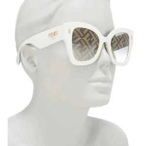 Fendi Roma Oversized Monogram Sunglasses